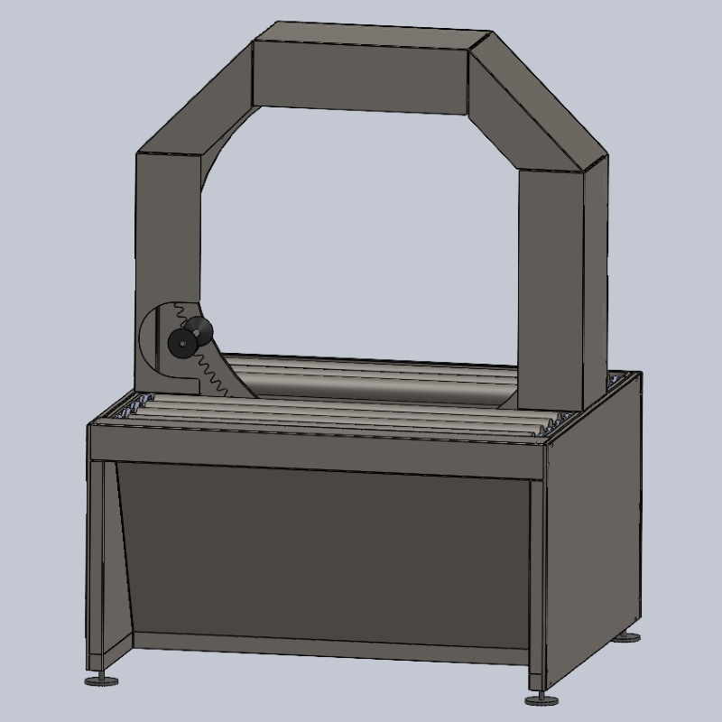 Roll Stretch Wrapping Machine